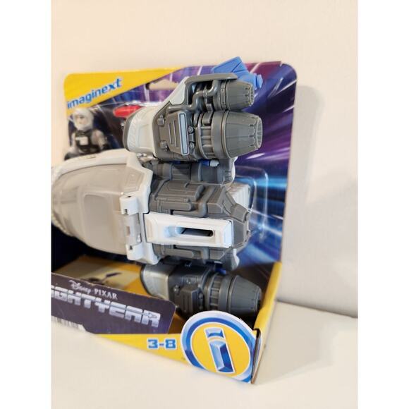 Imaginext Disney Lightyear Hyperspeed Explorer XL-01 Spaceship & Buzz Figure - Picture 2 of 6